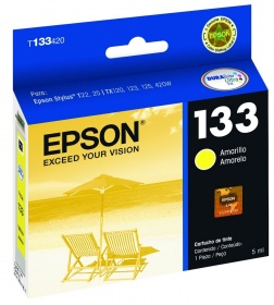 Cartucho Epson 133 Amarelo