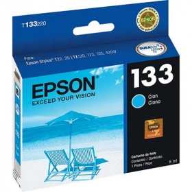 Cartucho Epson 133 Ciano