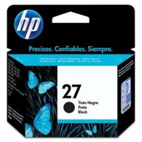 Cartucho de Tinta HP 27 Preto