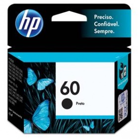 Cartucho de Tinta HP 60 Preto