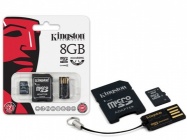 Carto de Memria kingston 8GB com leitor USB